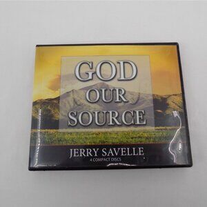 God Our Source Jerry Savelle 4 CD set Religion Christian Sermon Faith Teaching